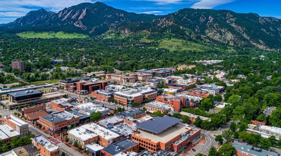 Boulder Colorado landscape