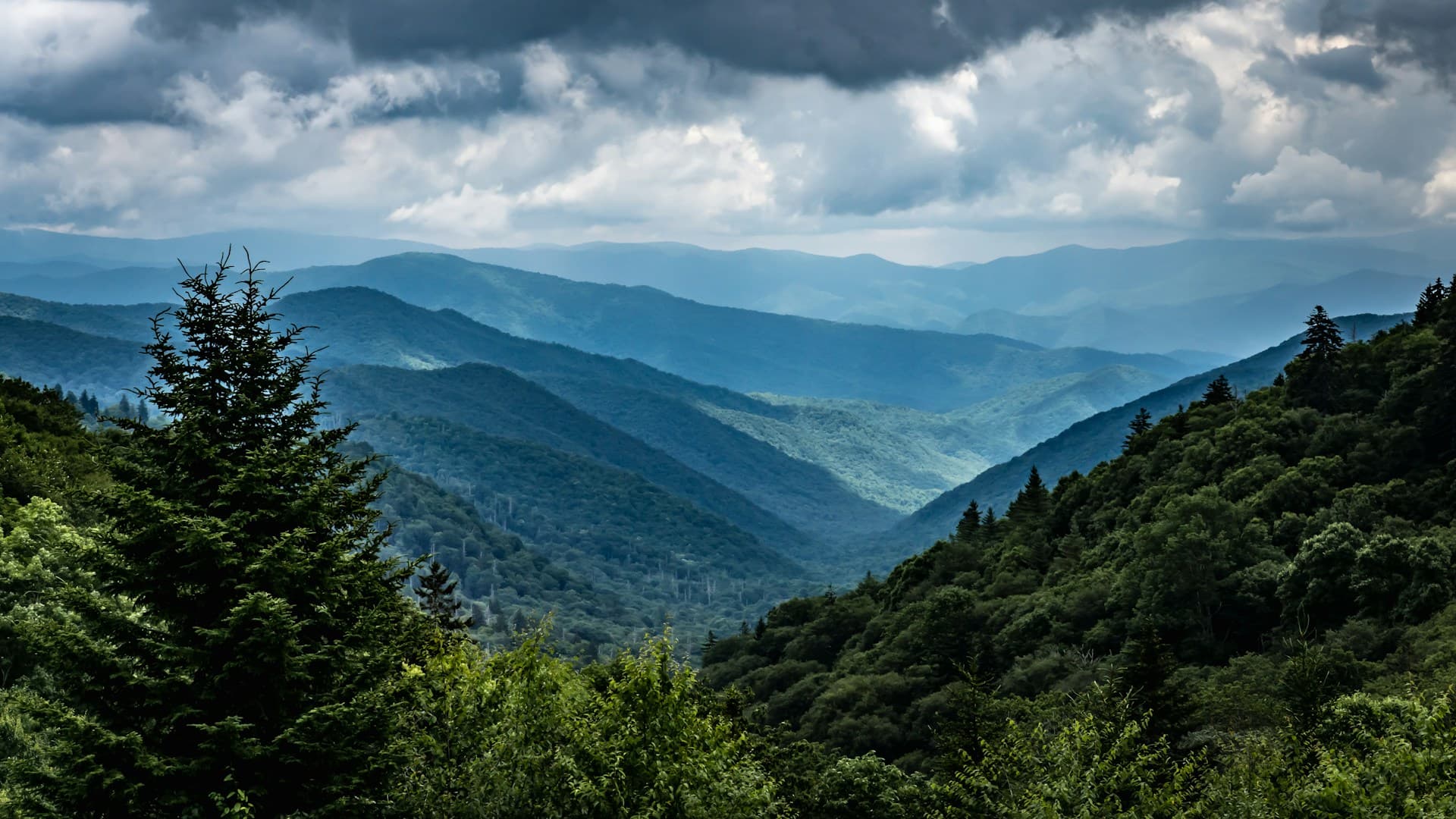 North Carolina mountain landscape