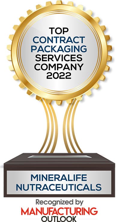 The Manufacturing Outlook Top 10 Contract Packaging Services Companies 2022 award